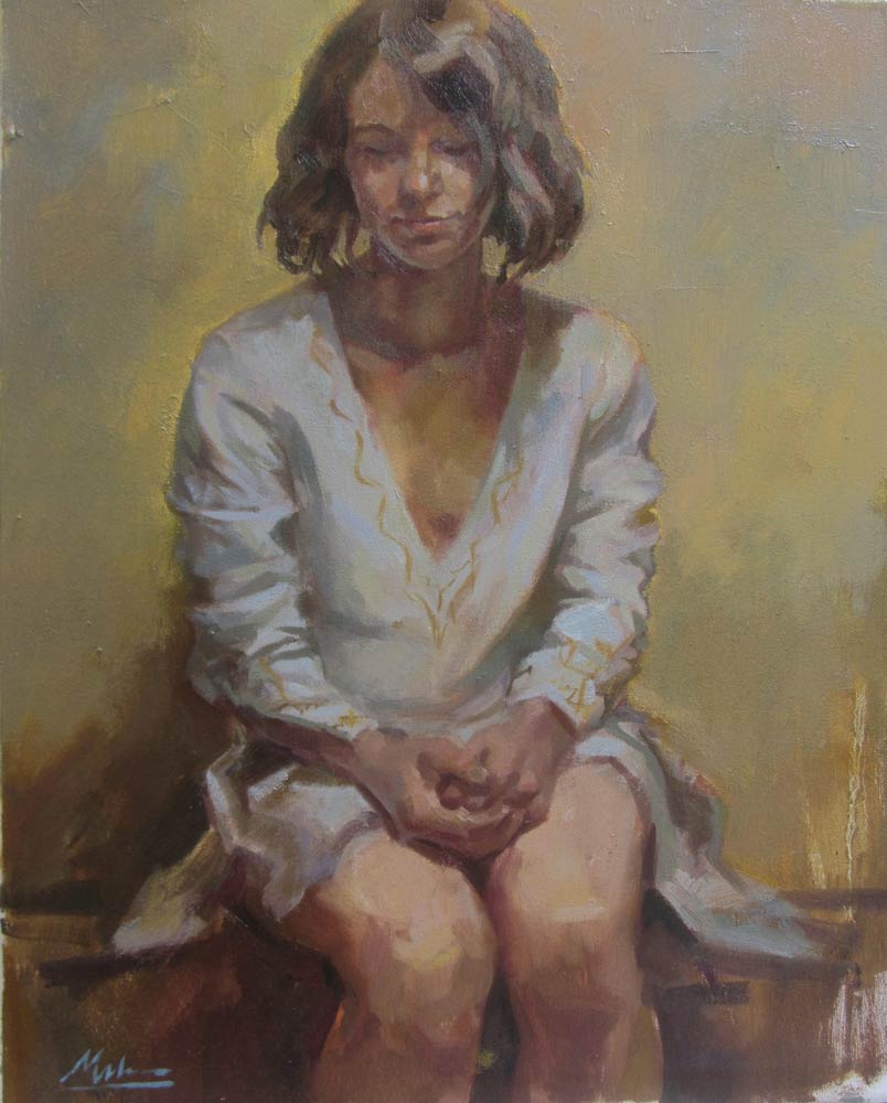 Secret Huile sur Toile 40/50