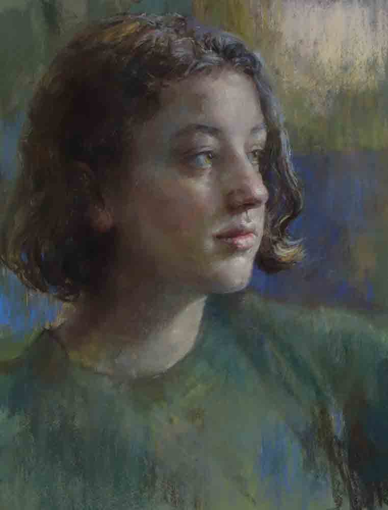 pastel portrait
