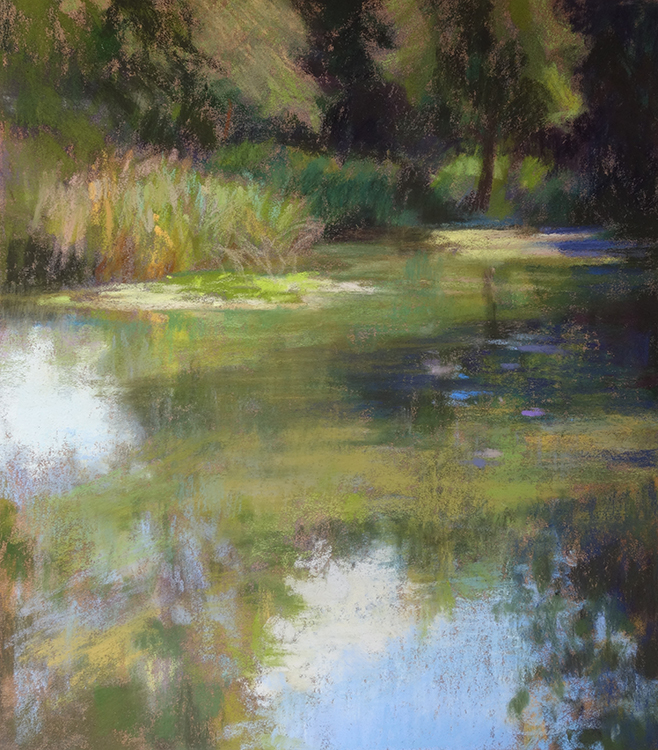 paysage pastel