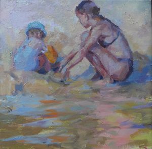 peinture a l'huile penelope enfants