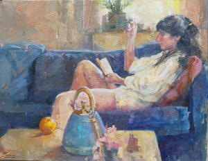 art figurative milner portrait