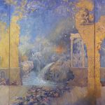 The tourists. Triptych. Penelope Milner